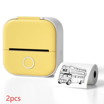 Portable Mini Thermal Label Printer Home Photo Printer Student Wrong Question Printer Bluetooth Mini Label Printer Price Tag