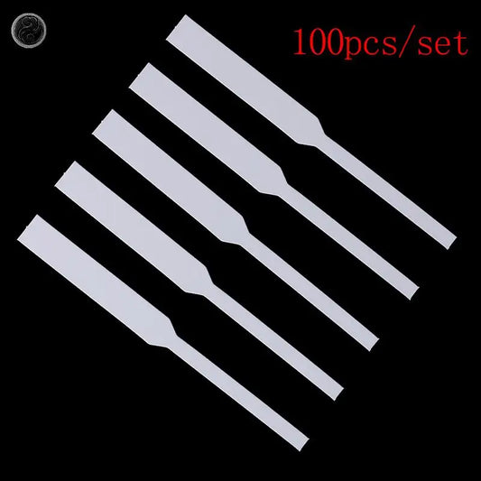 100pcs/pack White Perfume Essential Oils Test Paper Strips Aromatherapy Fragrance Testing Strip 130*12mm