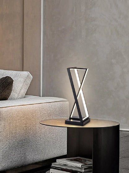 Modern Minimalist LED Table Lamp Nordic Creative Bedroom Bedside Table Table Light Plug-In Living Room Study Office Reading Lamp