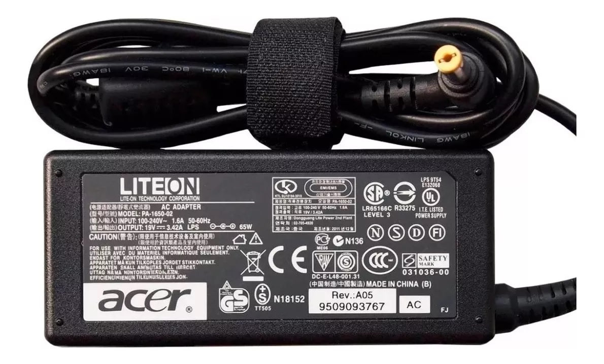 Cargador Acer Original Aspire 19v 3.42a 5.5*1.7 - Demsaimp