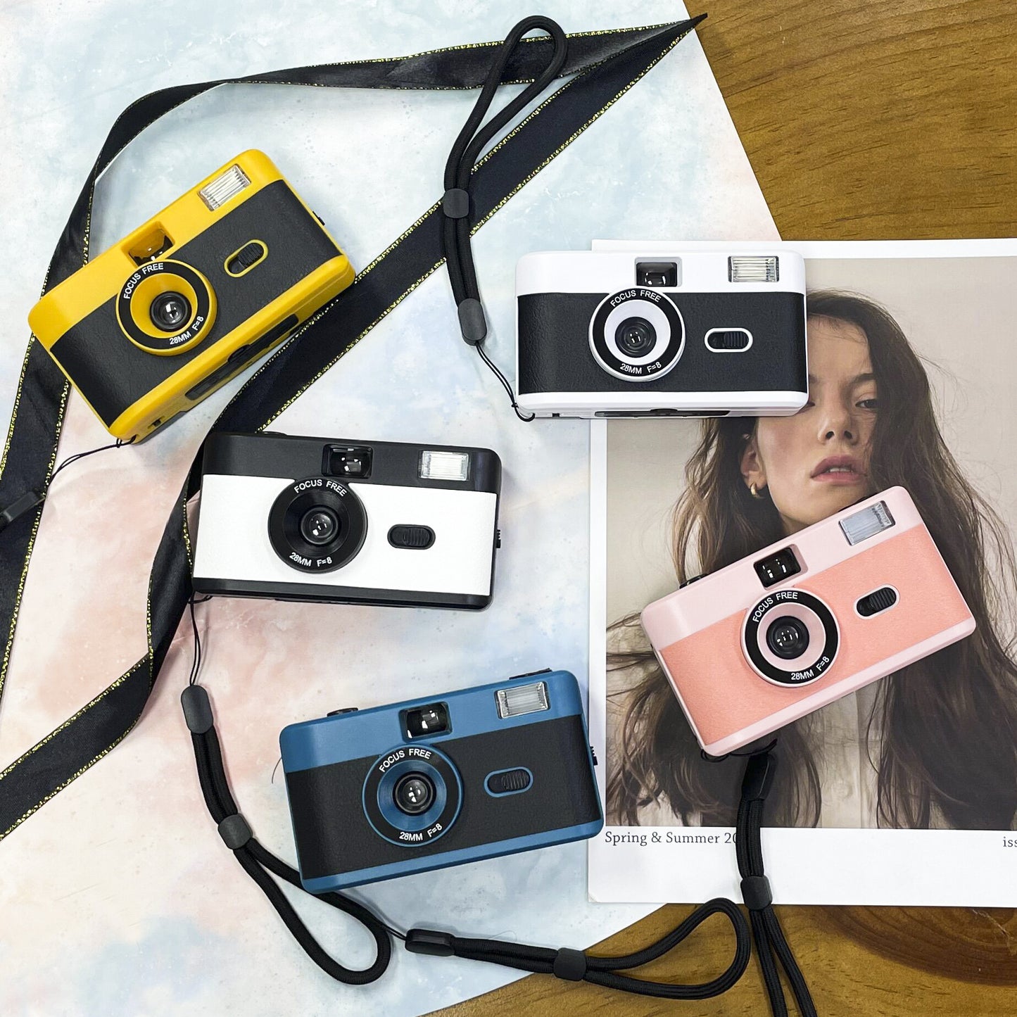 Retro Disposable Film Cameras