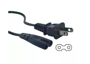 5 Cables Bifasico De Corriente De 2 Polos, Cargadores, Ps4 - Demsaimp