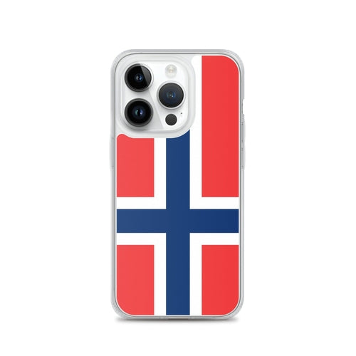 Coque de Télephone Drapeau du Svalbard et de Jan Mayen