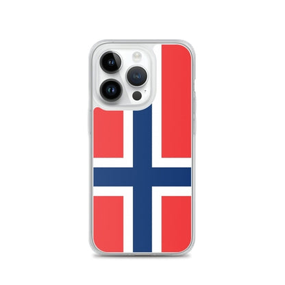 Coque de Télephone Drapeau du Svalbard et de Jan Mayen