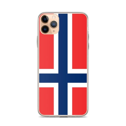 Coque de Télephone Drapeau du Svalbard et de Jan Mayen