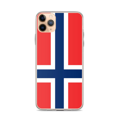 Coque de Télephone Drapeau du Svalbard et de Jan Mayen