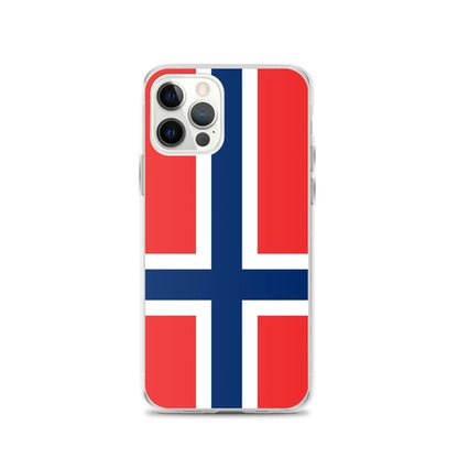 Coque de Télephone Drapeau du Svalbard et de Jan Mayen