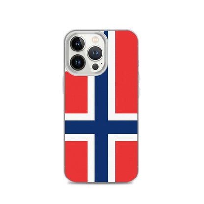 Coque de Télephone Drapeau du Svalbard et de Jan Mayen