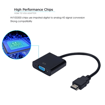 1080P HDMI-compatible to VGA Adapter For Xbox PS4 PC