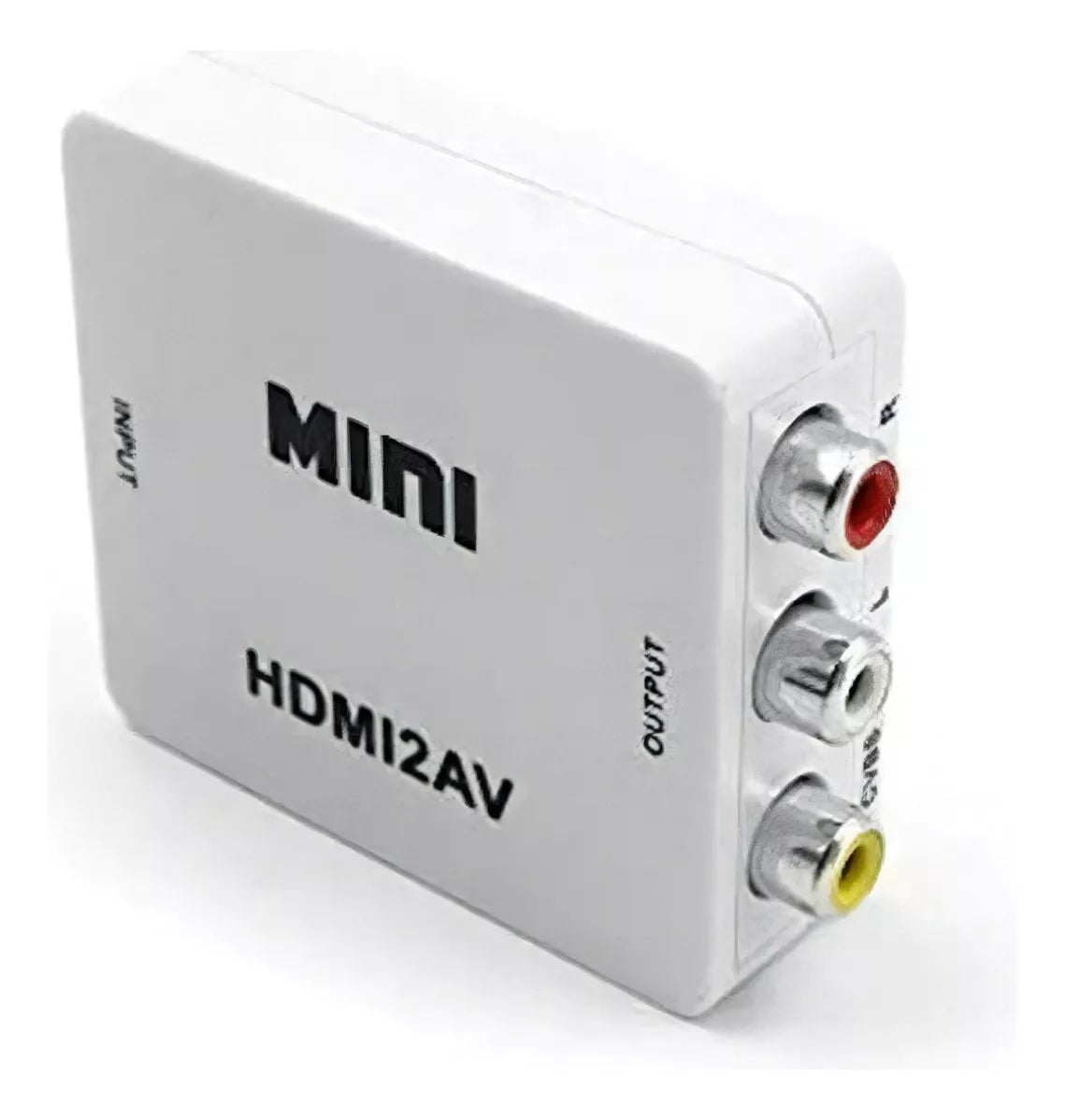 Adaptador Y Convertidor De Hdmi A Rca Audio Video - Demsaimp