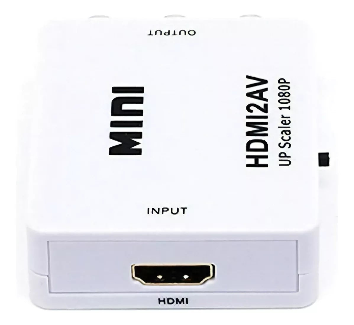 Adaptador Y Convertidor De Hdmi A Rca Audio Video - Demsaimp